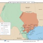 024 The Texas Revolution, 1835 1836 – Kappa Map Group   Texas Map 1836