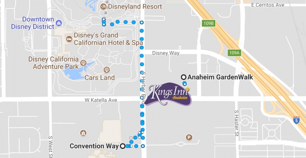 1 Best Value Hotel 🚶walking Distance To Disneyland &amp;amp; Conventions! - Map Of Hotels Around Disneyland California