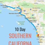 10 Day Itinerary   Best Places To Visit In Southern California   Best California Road Map