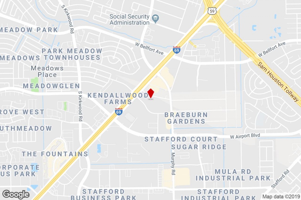 10635 Brighton Ln, Stafford, Tx, 77477 - Warehouse Property For Sale - Stafford Texas Map