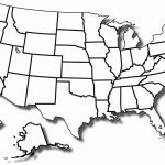 1094 Views | Social Studies K 3 | State Map, Map Outline, Blank   Blank Printable Usa Map
