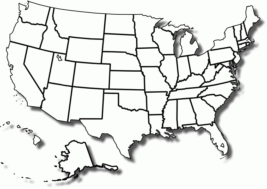 1094 Views | Social Studies K-3 | United States Map, Blank World Map - Free Printable Outline Map Of United States