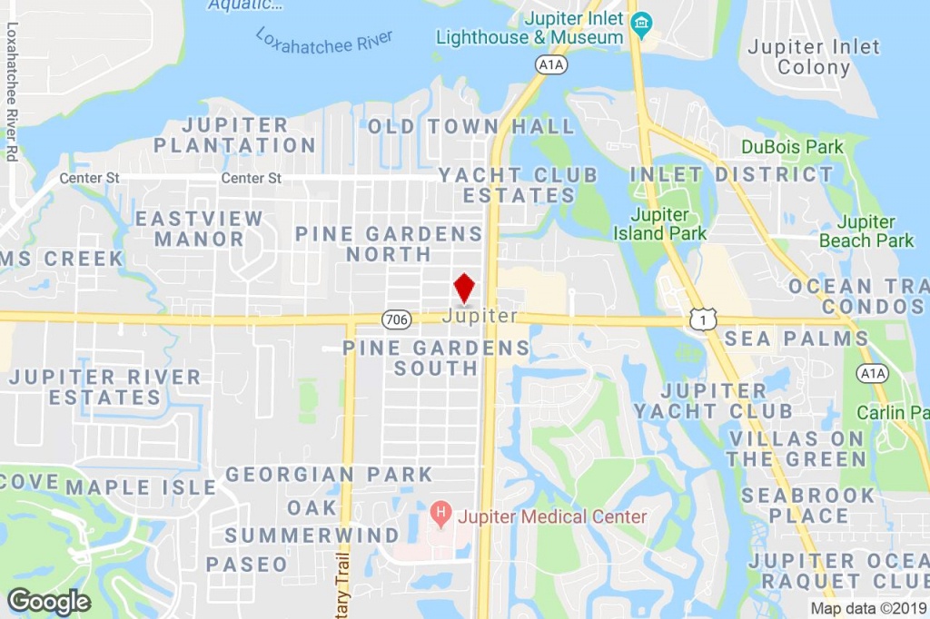 125 W Indiantown Rd, Jupiter, Fl, 33458 - Medical Property For Sale - Jupiter Island Florida Map