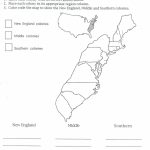 13 Colonies Map To Color And Label, Although Notice That They Have   New England Colonies Map Printable