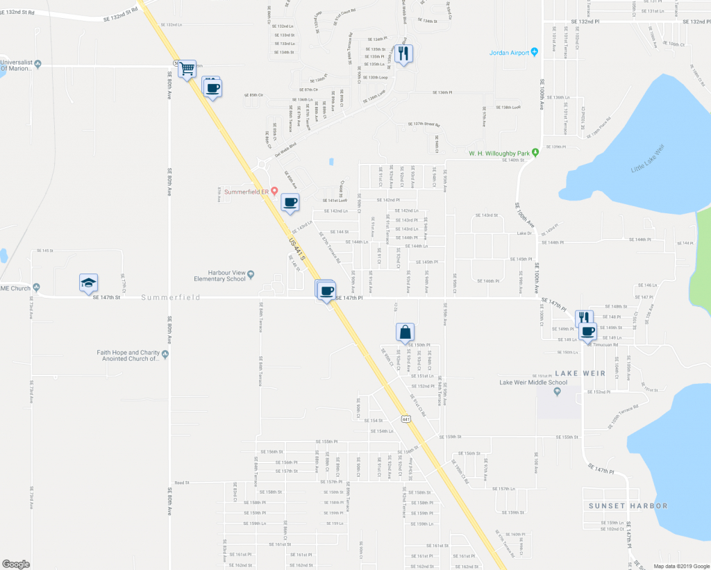 14691 Southeast 90Th Avenue, Summerfield Fl - Walk Score - Summerfield Florida Map