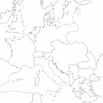 1914   Outline Map Of Europe | Wwi In 2019 | Europe 1914, Map   Blank Map Of Europe 1914 Printable