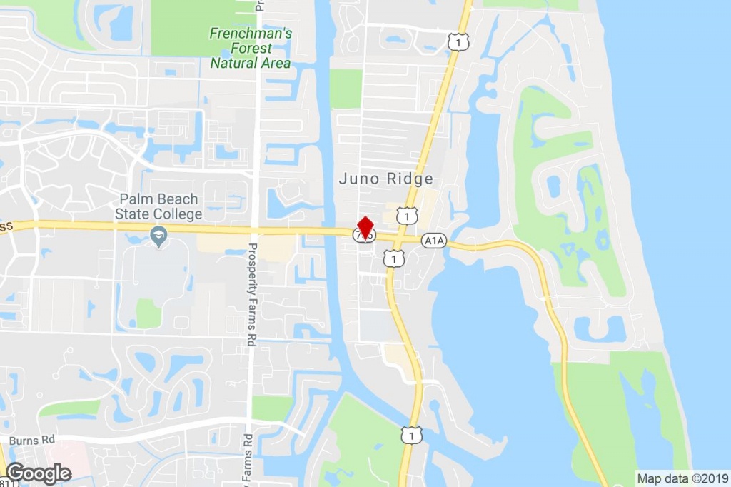 2000 Pga Blvd, North Palm Beach, Fl, 33408 - Property For Lease On - Juno Beach Florida Map