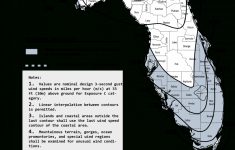 Florida Wind Speed Map