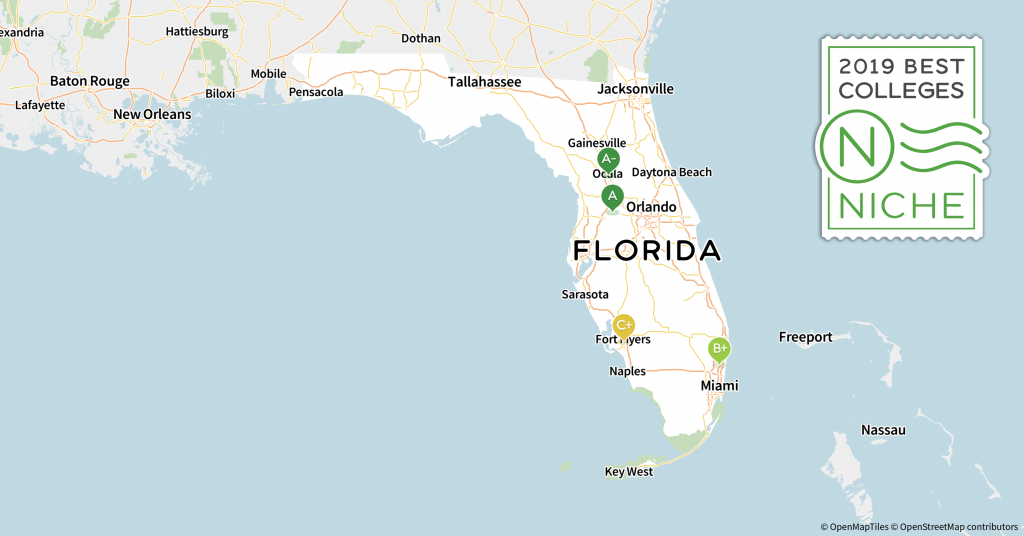 2019 Best Colleges In Florida - Niche - Lake City Florida Map