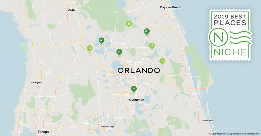 2019 Best Orlando Area Suburbs To Live - Niche - Central Florida Attractions Map