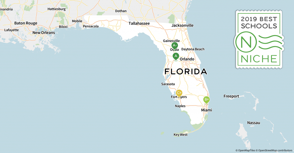 2019 Best School Districts In Florida - Niche - Florida School Districts Map