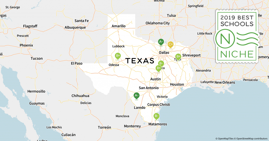2019 Best School Districts In Texas - Niche - Frisco Texas Map