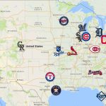 2019 Map Of Mlb Teams | Baseball | Mlb Teams, Mlb, Sports Logo   California Baseball Teams Map