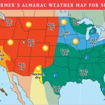 2019 Summer Forecast: Hotter Temps Out West, Rain For Others | The   Florida Weather Map With Temperatures