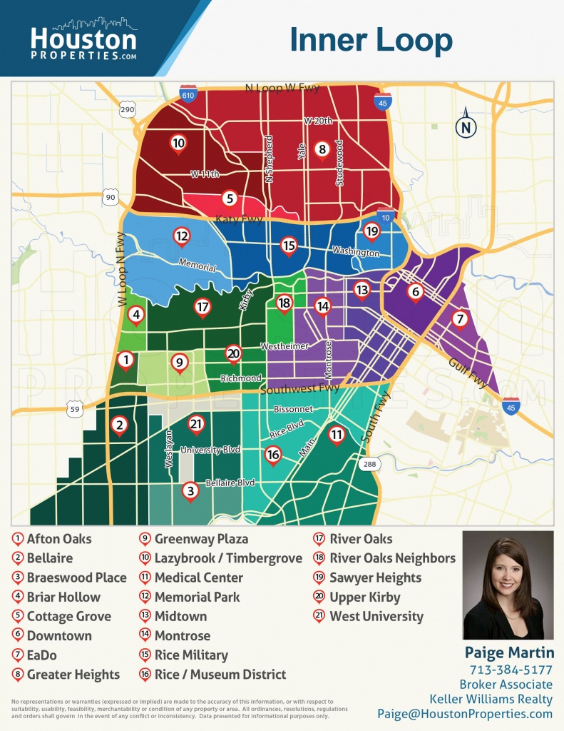 2019 Update: Houston Neighborhoods | Houston Map, Real Estate, Homes - Map Of Northwest Houston Texas