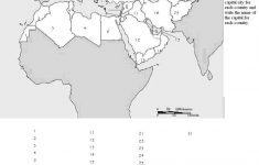 Africa Map Quiz Printable