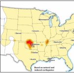 3/28/2016 — New Usgs Earthquake Hazard Map Includes Fracking   Fracking In Texas Map