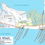 30A & Destin Beach Access   Destin Wheels Rentals In Destin, Fl   30A Florida Map