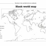 38 Free Printable Blank Continent Maps | Kittybabylove   Free Printable World Map Worksheets