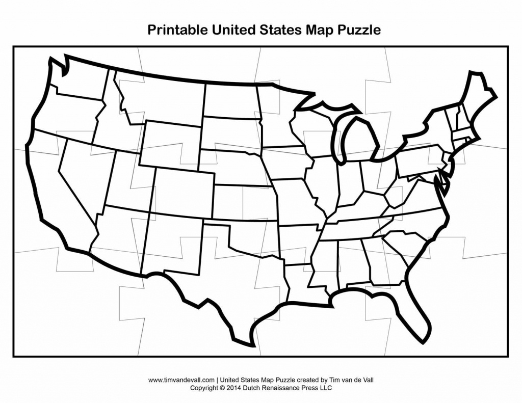 5 Best Images Of Printable Map Of United States - Free Printable - Free Printable Blank Map Of The United States