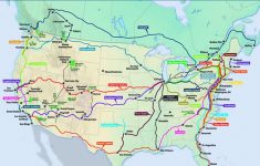 Amtrak California Zephyr Map