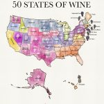 50 States Of Wine (Map) | Wine Folly   North Texas Wine Trail Map