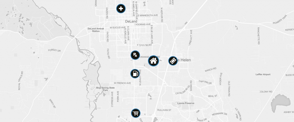 518 Ridgeway Blvd Deland, Fl 32724 | Rp Funding | Florida Mortgages - Deland Florida Map