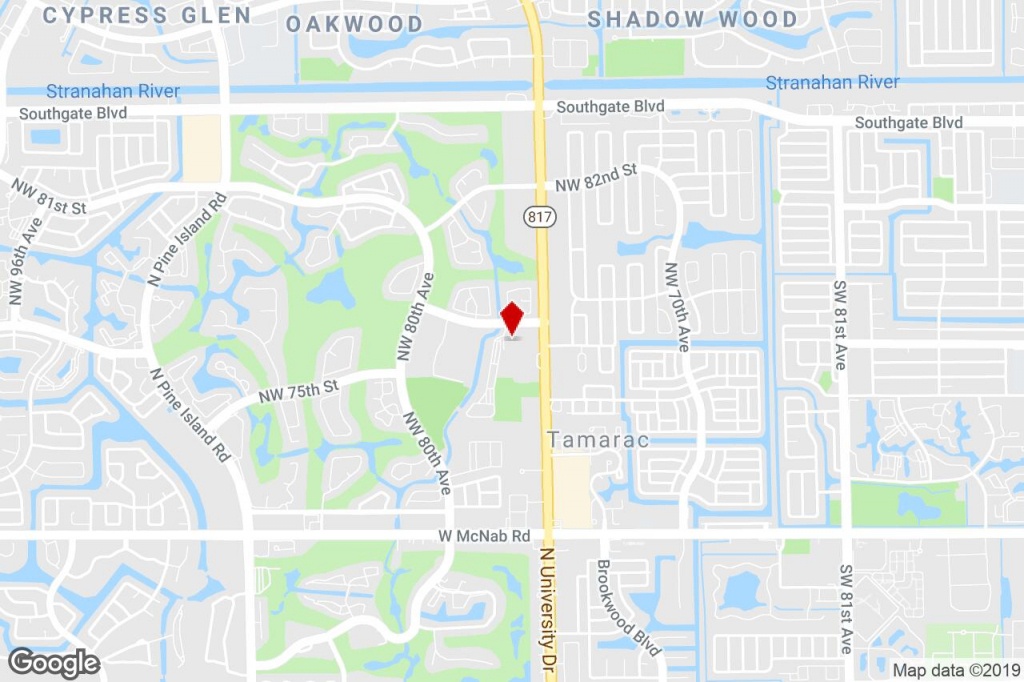 7737 N University Dr, Tamarac, Fl, 33321 - Property For Sale On - Tamarac Florida Map