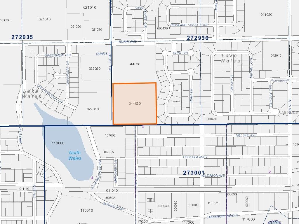 7Th Street N, Lake Wales, 33853 | Fannie Hillman + Associates, Inc. - Lake Wales Florida Map