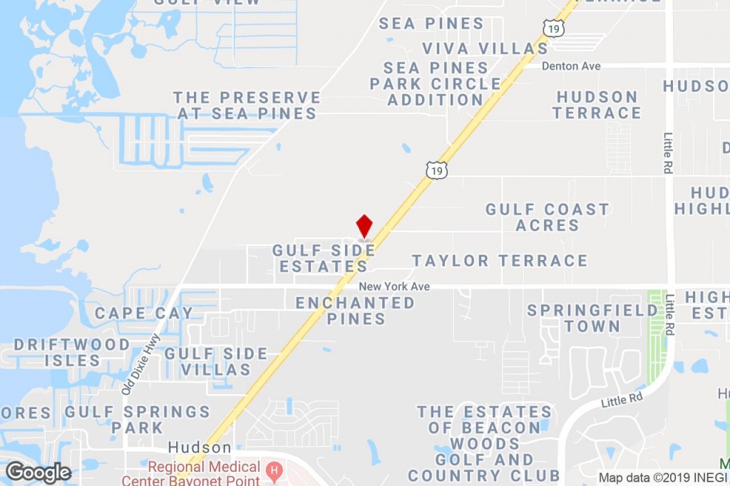 8039 Palatine Dr, Hudson, Fl, 34667 - Freestanding Property For Sale - Google Maps Hudson Florida