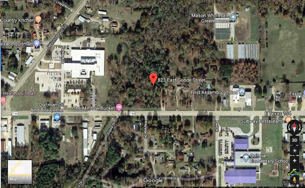 823 E Goode - Quitman - 10102583 - Quitman Texas Map