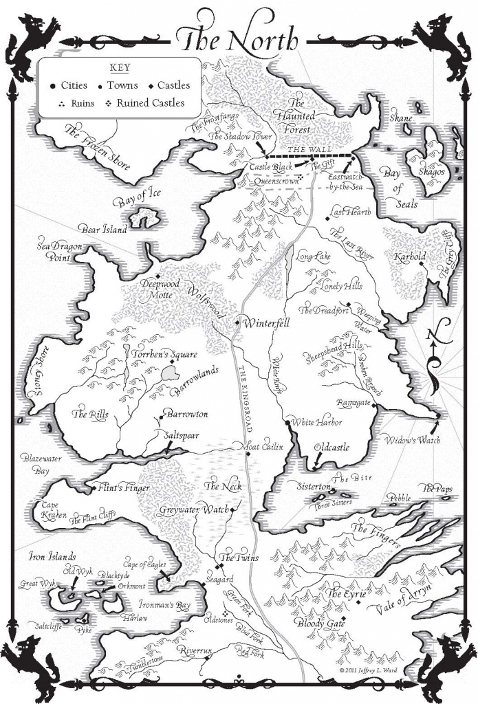 A Game Of Thrones – Maps - Random House Books - Game Of Thrones Printable Map