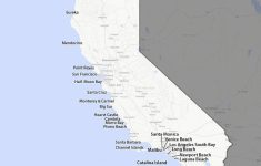 California Beaches Map