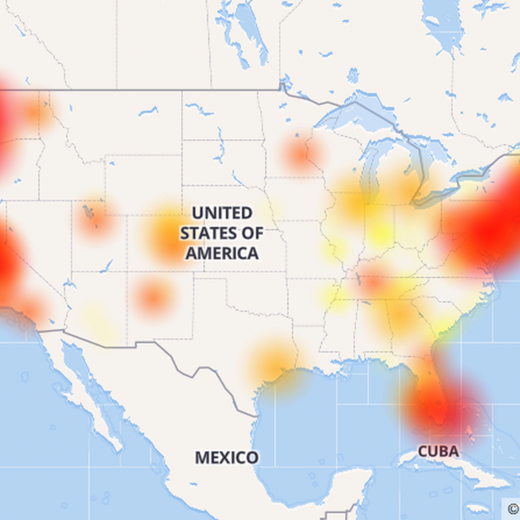 A Nationwide Comcast Landline Outage Is Affecting Thousands Of - Comcast Coverage Map California