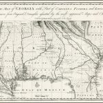 A New Map Of Georgia, With Part Of Carolina, Florida And Louisiana   Florida Louisiana Map