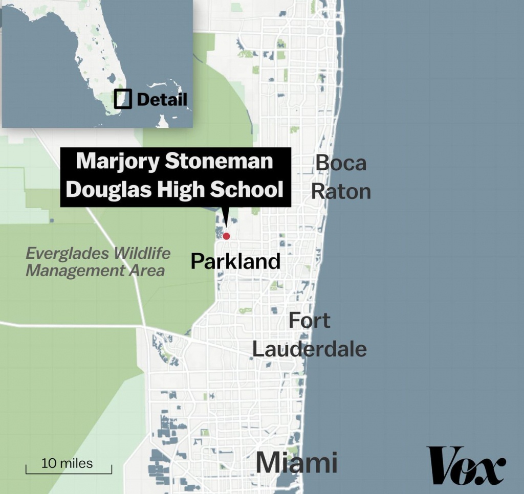 A Thread Written@voxdotcom - Parkland Florida Map