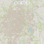 Abilene Texas Us City Street Mapfrank Ramspott   Texas Street Map