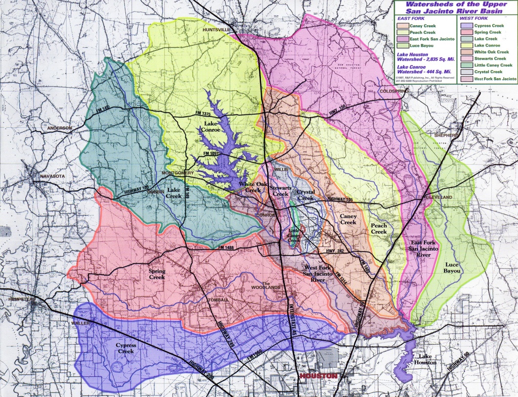 Additional Heavy Rainfall Expected In Montgomery County; Precautions - Montgomery County Texas Flood Map