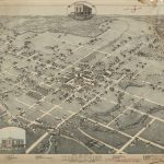 Aerial Map Of Denton, Texas (1883) : Mapporn   Aerial Map Of Texas