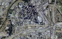Aerial Map View Above Downtown Fort Worth Texas Stock Photo – Map Of Downtown Fort Worth Texas