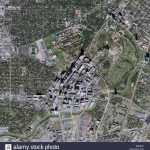Aerial Map View Above Texas Medical Center Houston Texas Stock Photo   Texas Medical Center Map