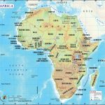 Africa Map, Map Of Africa, History And Popular Attraction In Africa   Printable Map Of Africa