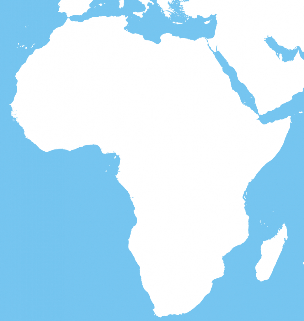 Africa – Printable Maps –Freeworldmaps - Blank Outline Map Of Africa Printable