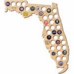 After 5 | Florida Beer Cap Map | Nordstrom Rack   Florida Beer Cap Map
