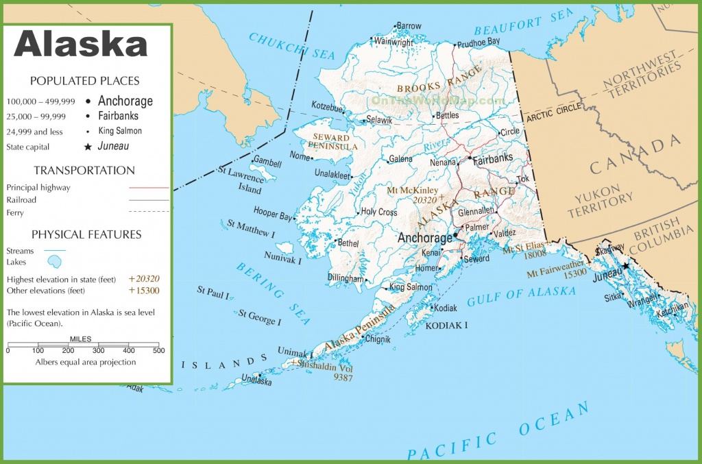 Alaska State Maps | Usa | Maps Of Alaska (Ak) - Alaska State Map Printable