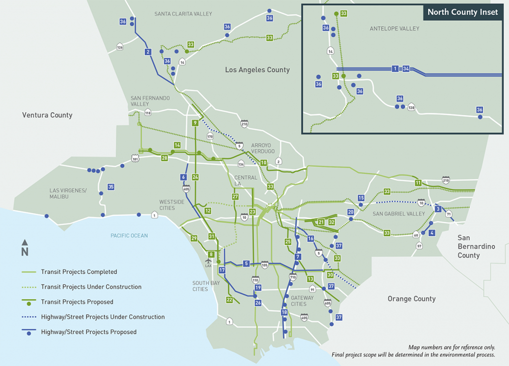 All Projects - California Metro Map