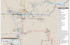 All Tulare County Bus Route Maps, Schedules, And Timetables | Tcag – Visalia California Map