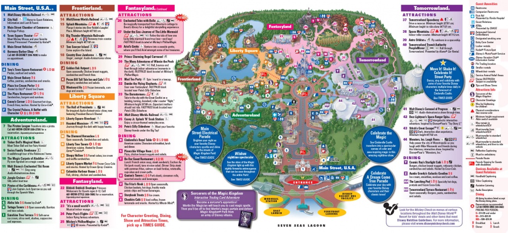 All Walt Disney World Resort Theme Park Maps | Meet The Magic - Printable Disney Park Maps