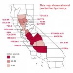 Almond Board Of California   Almond Map     California Almond Production Map