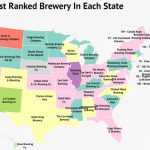 America The Brew Tiful: Mapping The Best Brewery In Each State   Zippia   Texas Breweries Map
